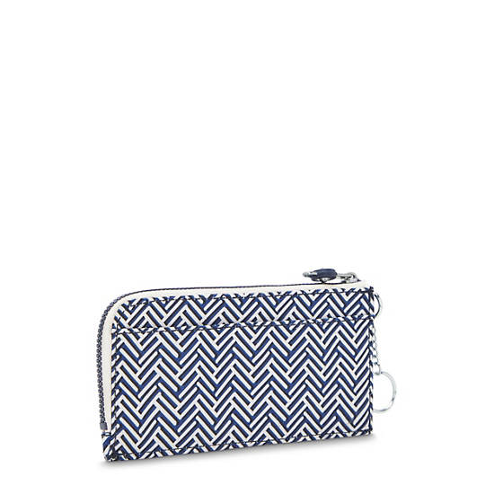 Kipling Dafni Printed Wallet Pung Blå | DK 2176YX